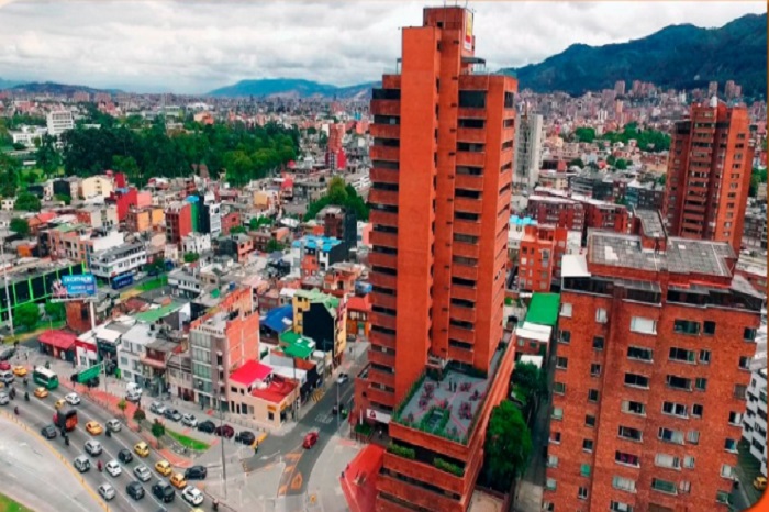 Panorámica de la Contraloría de Bogotá, ubicada en la carrera 32 A No 26 A 10